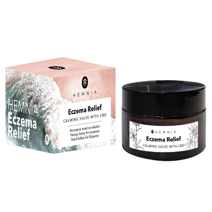 Hemnia Eczema Relief - Universal hemp ointment for eczema, 250 mg CBD, 50 ml