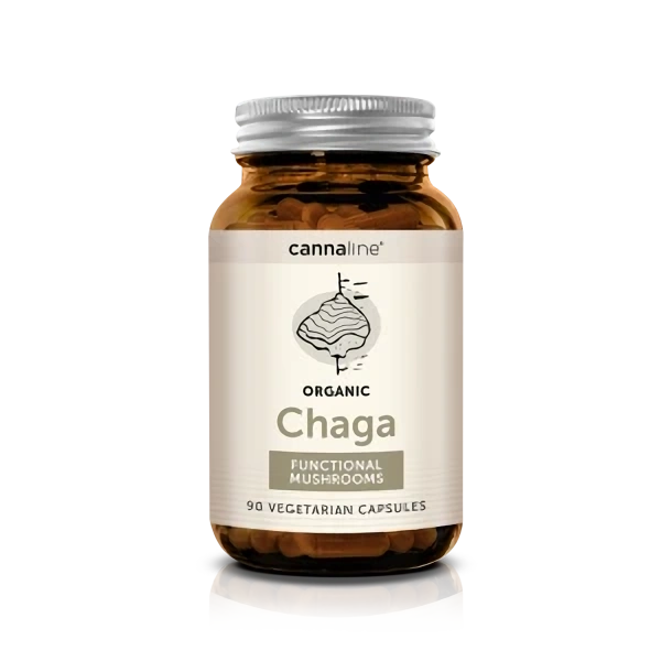 Cannaline Chaga Functional Mushrooms – 90 capsules