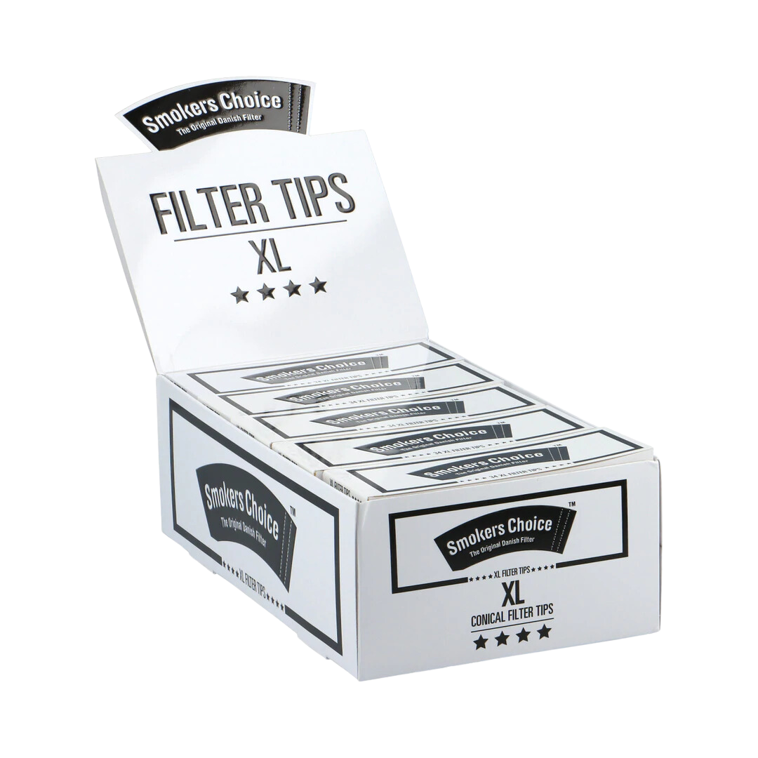 Smokers Choice XL White filter tips