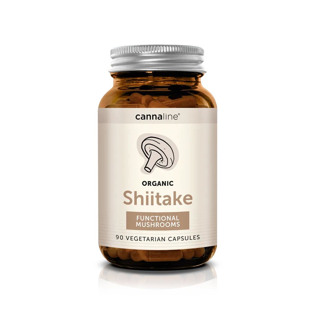 Cannaline Shiitake Functional Mushrooms – 90 capsules
