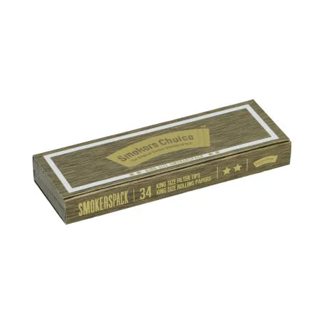 Smokers Choice - SmokersPack King Size Gold 34 stk.