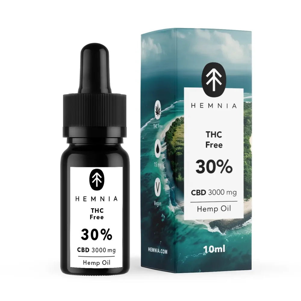 Hemnia CBD Oil 30% 3000 mg, 10 ml