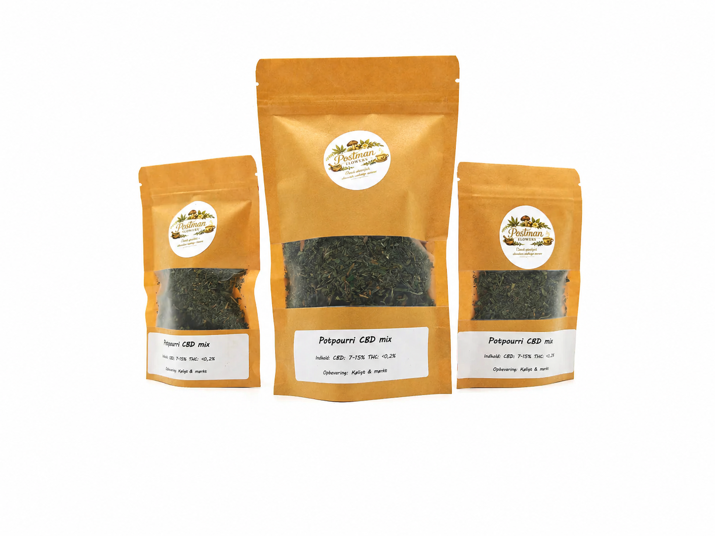 Danish Potpourri CBD mix - 10, 25 &amp; 50 g