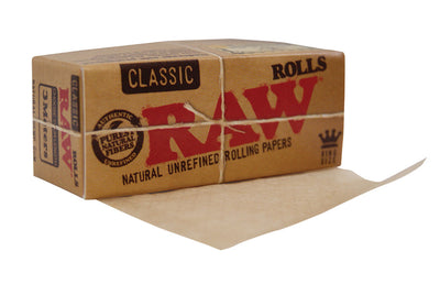 RAW Papers King Size Rolls – 3 m (12 pcs. per box)