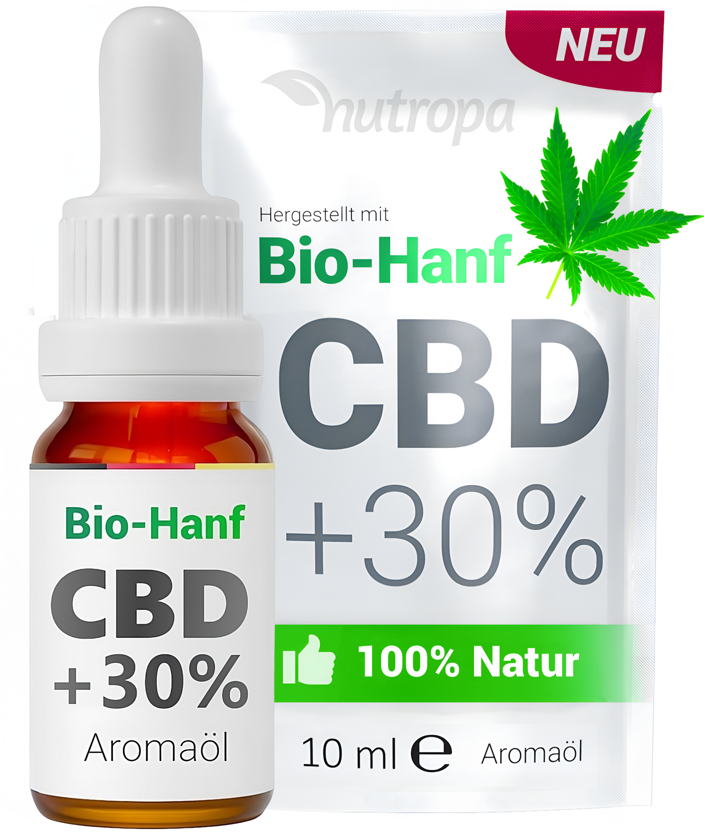 NatureMAX - 10 ml - Lille Flaske 30% CBD